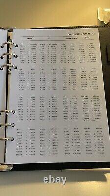 MontBlanc A5 Refillable Notebook Organizer Conference Book Calendar 2022-2024