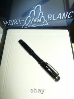 Montblanc 100 Years Fountain Pen Limited Edition 18k Gold Med Pt New In Box