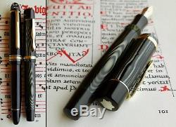Montblanc 126 PL Pen & Pencil Set. 1930. 14C 235 F/M FULL Flex Nib. ULTRA Rare