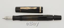 Montblanc 136 celluloid fountain pen with rare steel nib