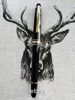 Montblanc 144 Classique fountain pen, 14k M nib, ink convertor