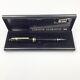 Montblanc 144 Fountain Pen, 14k Gold Nib, Boxed, VGC