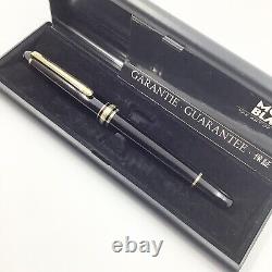 Montblanc 144 Fountain Pen, 14k Gold Nib, Boxed, VGC