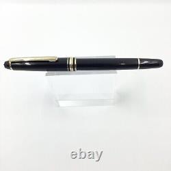 Montblanc 144 Fountain Pen, 14k Gold Nib, Boxed, VGC