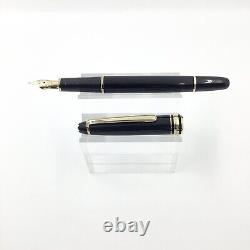 Montblanc 144 Fountain Pen, 14k Gold Nib, Boxed, VGC