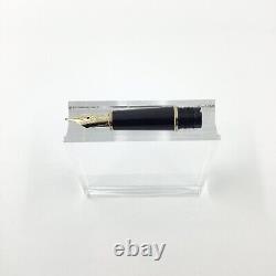 Montblanc 144 Fountain Pen, 14k Gold Nib, Boxed, VGC