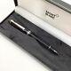 Montblanc 146 platinum line fountain pen, 14k gold nib, boxed, nr mint