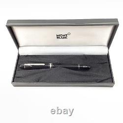 Montblanc 146 platinum line fountain pen, 14k gold nib, boxed, nr mint