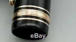 Montblanc 149 Fountain Pen, 1980/90s, 14k Gold Nib, Mint Condition