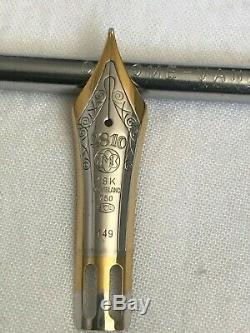 Montblanc 149 Pen's Nib only, (Bi-color, 18K, Medium size). Exc. Condition