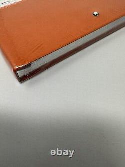 Montblanc 149 Sketchbook Orange 85g/m2 silver cut lined