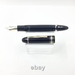 Montblanc 149 fountain pen, 18k gold nib, VGC