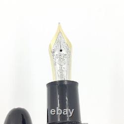 Montblanc 149 fountain pen, 18k gold nib, VGC