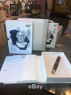 Montblanc 2018 Writers Edition Homer Fountain Pen (f) Nib #117851 New In Box