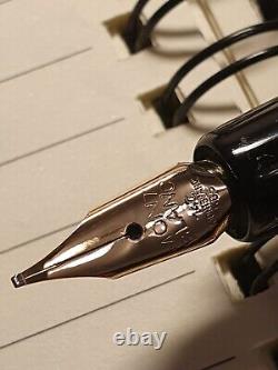 Montblanc 254 Medium 585 14k nib excellent condition serviced reconditioned