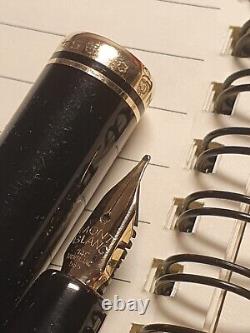 Montblanc 254 Medium 585 14k nib excellent condition serviced reconditioned