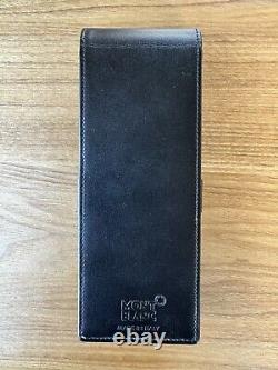 Montblanc 3 Pens Leather Pouch Discontinued