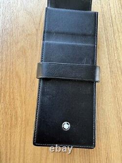 Montblanc 3 Pens Leather Pouch Discontinued