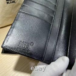 Montblanc 35790 Natural Sartorial Leather man Long Long Card Holder Wallet