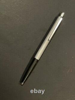 Montblanc 780 Ballpoint Pen In Black And Brushed Steel