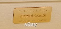 Montblanc Antoni Gaudi Skeleton Fountain Pen Binb # 3/128 Complete! New