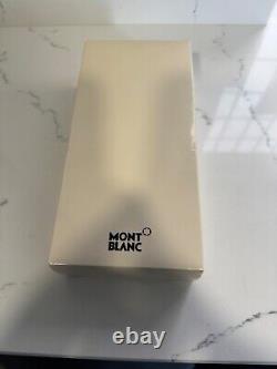 Montblanc Black Leather Double Siena Fountain Pen Case BRAND NEW