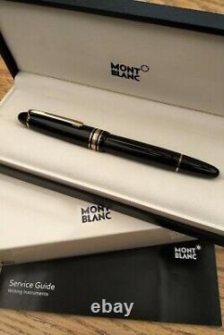 Montblanc Black Resin Meisterstuck Le Grand M146 Fountain Pen