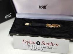 Montblanc Boheme Doue Gold cap fountain pen 18K medium gold nib + box NEW