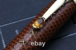 Montblanc Boheme Jewels Citrine Leather Ballpoint Pen