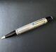 Montblanc Boheme Solid Silver Ballpoint With Blue (sapphire) Stone