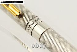Montblanc Cartridges Fountain Pen Noblesse Silverplated 18 K M-nib (No. 18120)
