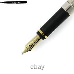 Montblanc Cartridges Fountain Pen Noblesse Silverplated 18 K OB-nib (No. 18120)