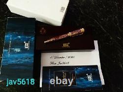 Montblanc Catherine II Patron Art F. Pen Gold, Limited Edition # 2933/4810 New