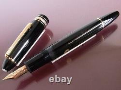 Montblanc Fountain Pen Meisterstuck 146 14K Nib M Le Gran with Engraving