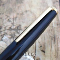 Montblanc Fountain Pen Vintage Black Gold Germany Made A235