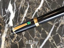 Montblanc Füllfederhalter Art Edition 4810 14k 585 Gold Smaragd Fountain Pen