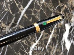 Montblanc Füllfederhalter Art Edition 4810 14k 585 Gold Smaragd Fountain Pen