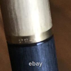 Montblanc Gold + Black 224 EF 14c 585 Nib + box Pen Fountain VGC