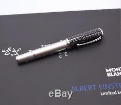 Montblanc Great Characters 2013 Limited Edition 1500 Albert Einstein Rollerball