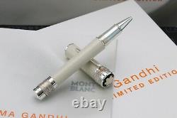 Montblanc Great Characters Mahatma Gandhi Limited Edition Rollerball Pen UNUSED