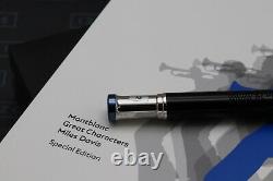 Montblanc Great Characters Miles Davis Special Edition Fountain Pen UNUSED
