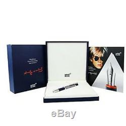 Montblanc Great Characters Special Edition Andy Warhol Rollerball Pen #112717