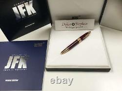 Montblanc Great Characters Special Edition J. F. Kennedy burgundy fountain pen