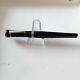 Montblanc Greta Garbo Rollerball Pen Black with gold trim Rare