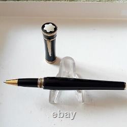 Montblanc Greta Garbo Rollerball Pen Black with gold trim Rare