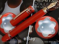 Montblanc Heritage 1914 Collection Limited Edition 333 Coral Red 235/333