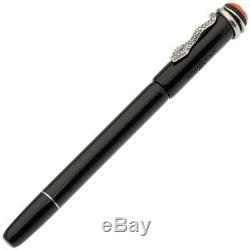 Montblanc Heritage Collection Rouge Et Noir Special Edition Resin Black Fountain
