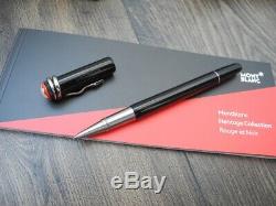 Montblanc Heritage Collection Rouge Et Noir Special Edition Rollerball Pen Mint