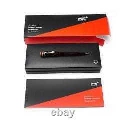 Montblanc Heritage Collection Rouge et Noir Tropic brown special edition NEW