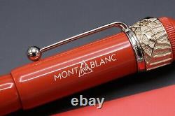 Montblanc Heritage Rouge et Noir Coral Metamorphosis Fountain Pen